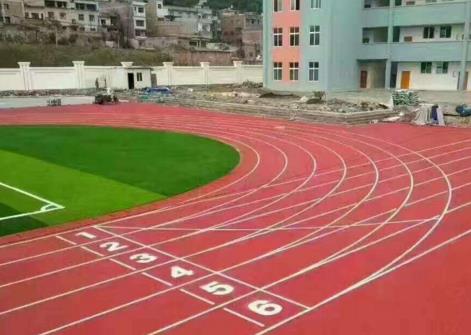 運動場地塑膠材料